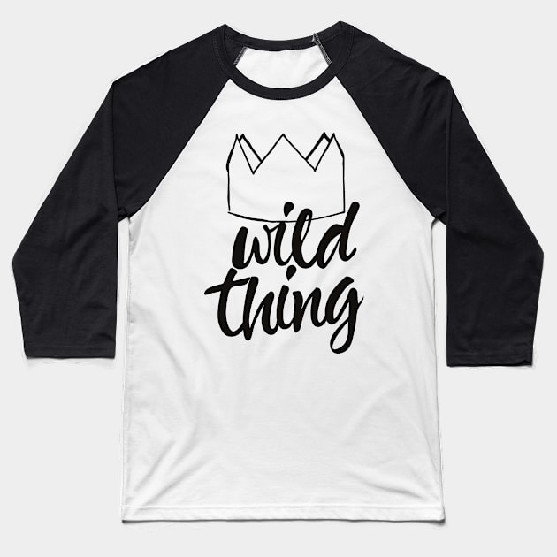 Wild Thing Baseball T-Shirt by Elio and the Fox